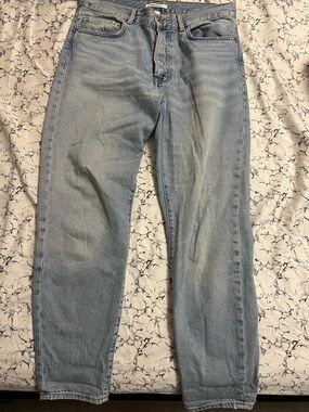 Forever 21 Light Blue Straight Leg Women's Jeans